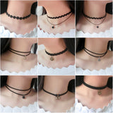 Vintage Black Necklace